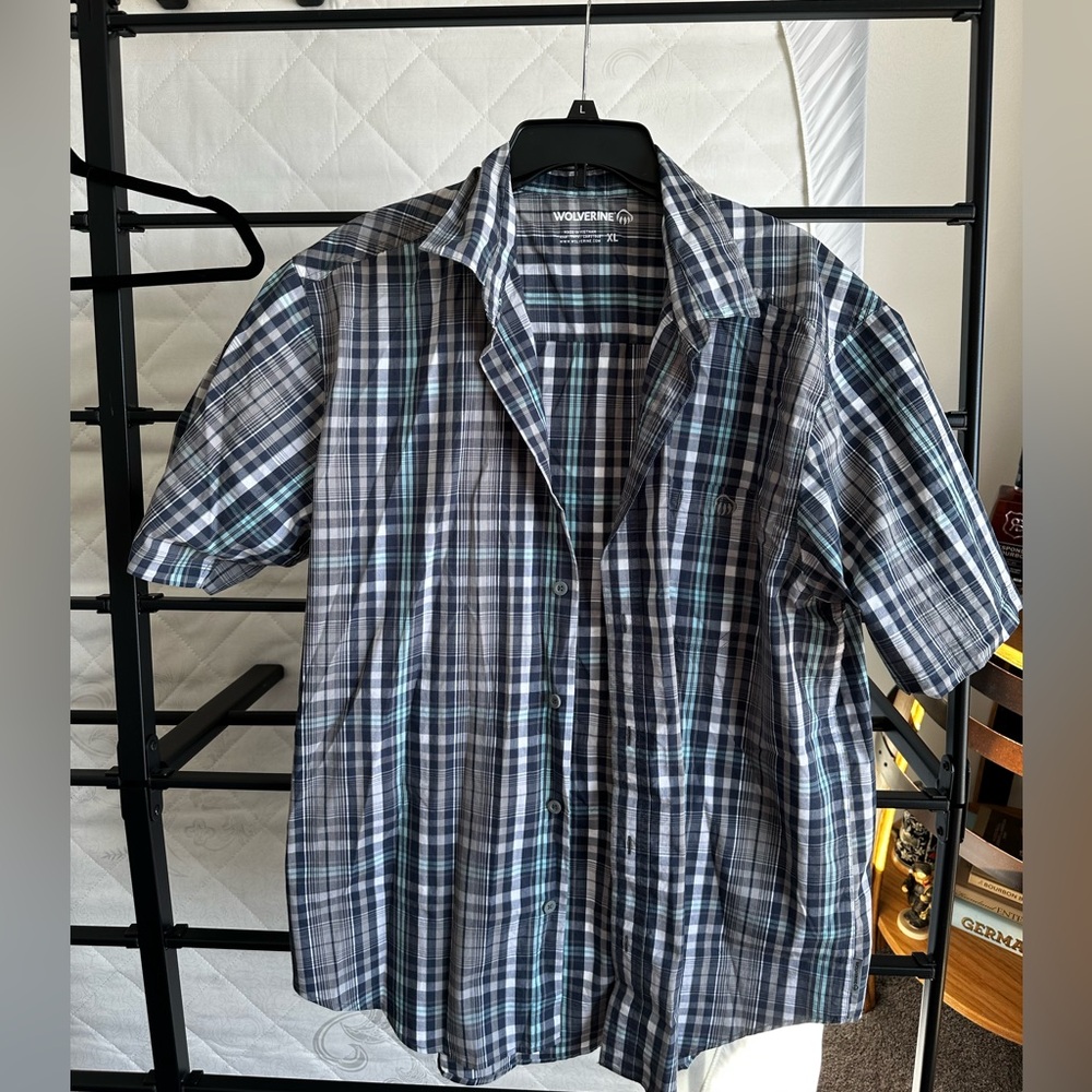 Wolverine short sleeve button down